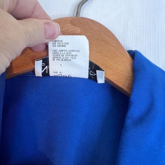 Nancy Bolen City Girl Y2K Short Set Quirky Eclectic Patterned Hem Top Size 10 MD - Picture 14 of 16